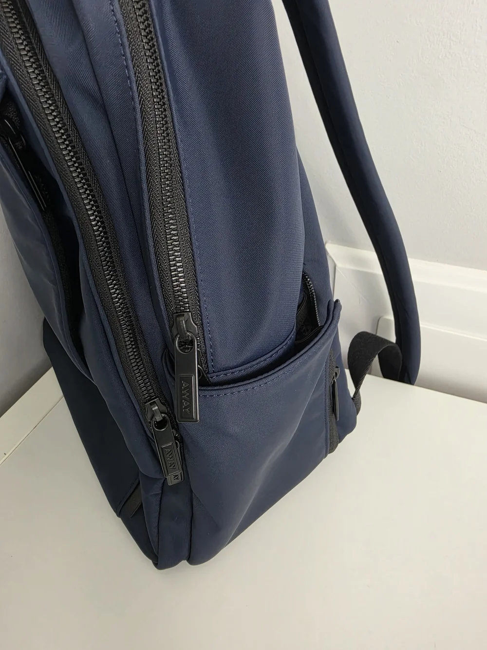 Away The Commuter Backpack (Navy Blue Nylon)